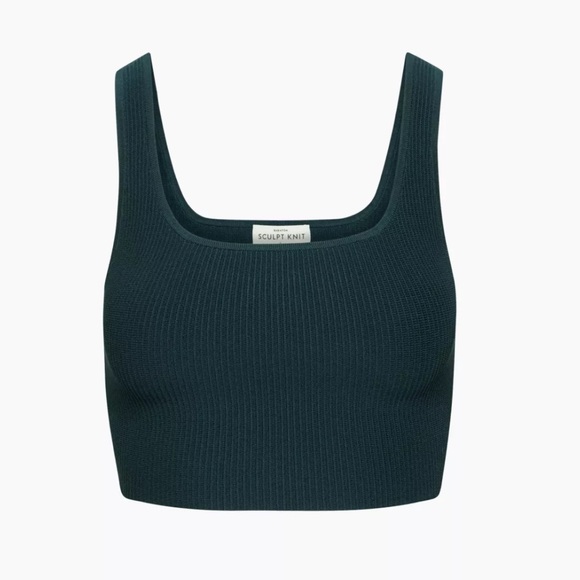 Babaton Sculpt Knit Squareneck Tank - Picture 1 of 6